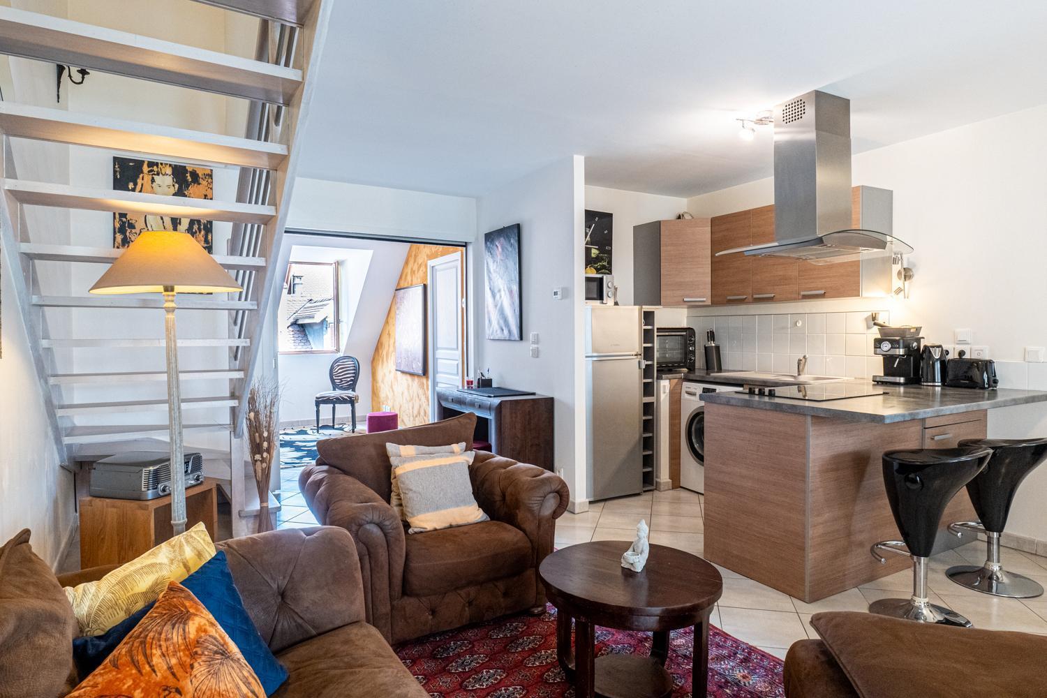 Carnot Duplex, Spacieux 3 Pieces Avec 2 Chambres Sur Les Rue Pietonnes Άννεσι Εξωτερικό φωτογραφία